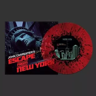 SP John Carpenter: John Carpenter's Escape From New York (Original Motion Picture Soundtrack) RSD Numbered Red Transparent With Black Splatter Vinyl.. - Winyle - miniaturka - grafika 1