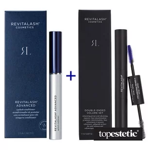 RevitaLash Power of Beauty Clinic ZESTAW Odżywka stymulująca wzrost rzęs - 3 miesięczna kuracja 2,0 ml + Tusz i podkład 2w1, 11 ml - Odżywki do rzęs i brwi - miniaturka - grafika 1