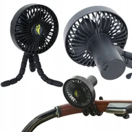 Akcesoria do wózków - Wentylator wiatraczek do wózka dziecięcego LittleLife USB 3 tryby - miniaturka - grafika 1