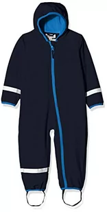 Playshoes Baby Softshell-Overall Podszewka, Niebieski (Marine 11), Rozmiar 86 - Kombinezony dla dzieci - miniaturka - grafika 1