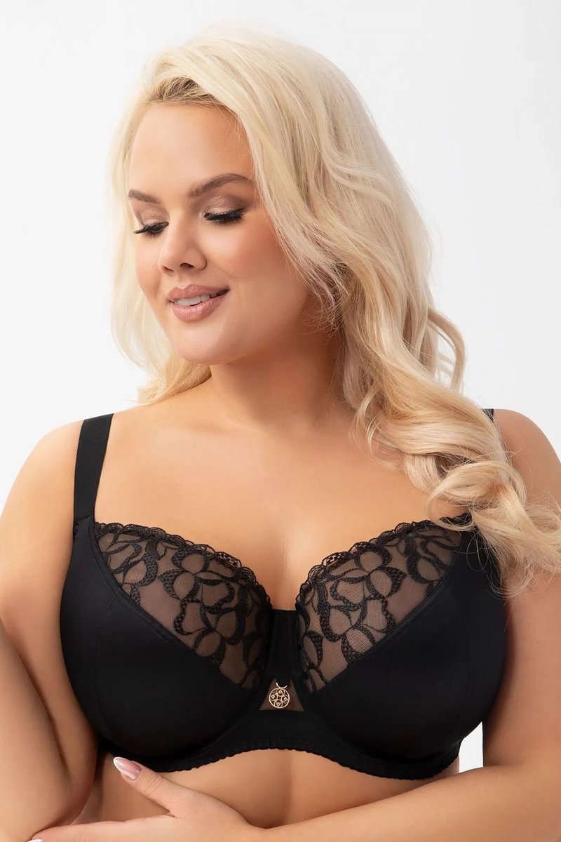 Gorsenia Biustonosz Isla K934 Czarny Czarny 90 I