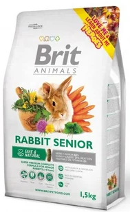 Animals Brit Rabbit Senior Complete 0,3 kg 10559 - Karma dla gryzoni - miniaturka - grafika 1