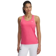 Koszulki i topy damskie - Damska koszulka bez rękawów UNDER ARMOUR TECH KNOCKOUT TANK 1389851-672 – Różowy - miniaturka - grafika 1