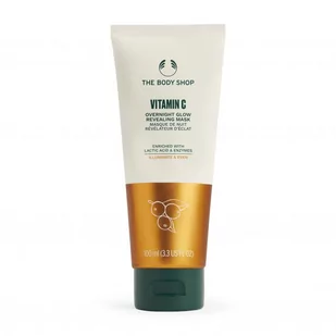 The Body Shop Overnight Glow Revealing Mask wegańska maseczka na noc Vitamin C 100ml - Maseczki do twarzy - miniaturka - grafika 1