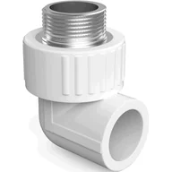 Łączniki, trójniki, kształtki - Mexen PPR kolano 90° zgrzewane do rur PPR 20 x 3/4 GZ - W97327-2034M-00 - miniaturka - grafika 1