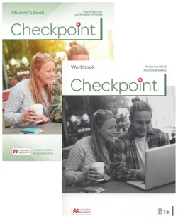 Checkpoint B1. Książka ucznia książka cyfrowa i zeszyt ćwiczeń do języka angielskiego dla liceum i technikum - Annie Cornford, David - Książki do nauki języka angielskiego - miniaturka - grafika 1