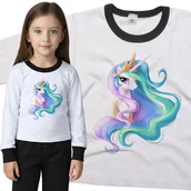 Piżamy dla dziewczynek - Piżama dziecięca Unicorn Jednorożec Księżniczka 98/104 - VoloDonum - miniaturka - grafika 1