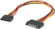 Kable - Kabel zasilający Roline Przedłużacz zasilania ROLINE SATA, 0,3 m - miniaturka - grafika 1