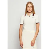 Swetry damskie - GUESS ACTIVE Polo SABINA Slim Fit z dodatkiem wełny - miniaturka - grafika 1