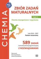 Chemia - Chemia. Zbiór zadań maturalnych. Chemia nieorganiczna i organiczna. Lata 2010–2022. Część 2. Poziom rozszerzony. 589 zadań Centralnej Komisji Egzamina - miniaturka - grafika 1
