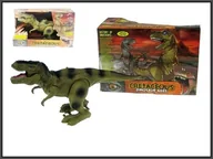 Figurki dla dzieci - Hipo Dinozaur chodzący 30cm światło, dźwięk 2 kolory WS5316 cena za 1 szt - miniaturka - grafika 1