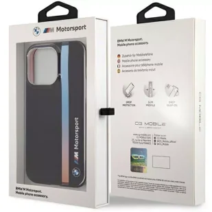 Etui BMW BMHCP14L22HVGV do iPhone 14 Pro 6.1" IML Tricolor Stripe - Etui i futerały do telefonów - miniaturka - grafika 6