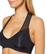 Biustonosze - Sloggi biustonosz braletka bezszwowy bez fiszbin top czarny rozmiar XS - miniaturka - grafika 1