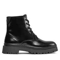 Botki damskie - Trapery Gant Aligrey Mid Boot 27541323 Czarny - miniaturka - grafika 1