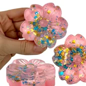 Zabawki sensoryczne - Gniotek Taba Squishy Kwiatek 6x6 cm wrażenia sensoryczne - miniaturka - grafika 1