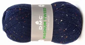 Pasmanteria - włóczka MAGNUM TWEED DMC kol. 636 / granat 400gr - miniaturka - grafika 1