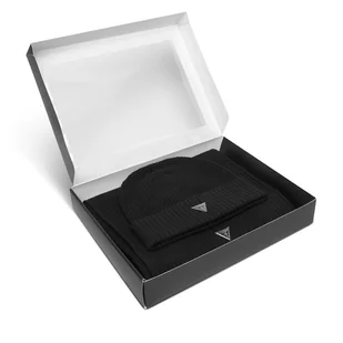 Zestaw Szalik i Czapka Guess M4BZ14 Z2W80 Czarny - Czapki męskie - miniaturka - grafika 1