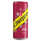 Napoje gazowane - Schweppes Wild Berry Napój gazowany 330 ml - miniaturka - grafika 1