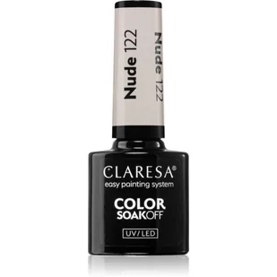 Claresa Lakier Hybrydowy Nude 122 5ml - Lakiery hybrydowe - miniaturka - grafika 1