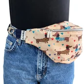 Nerki - Nerka / Saszetka biodrowa - jamniki - miniaturka - grafika 1