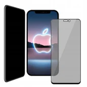 Szkła hartowane na telefon - Szkło PRIVACY do IPhone 12 / 12 Pro 5d ANTI SPY - miniaturka - grafika 1