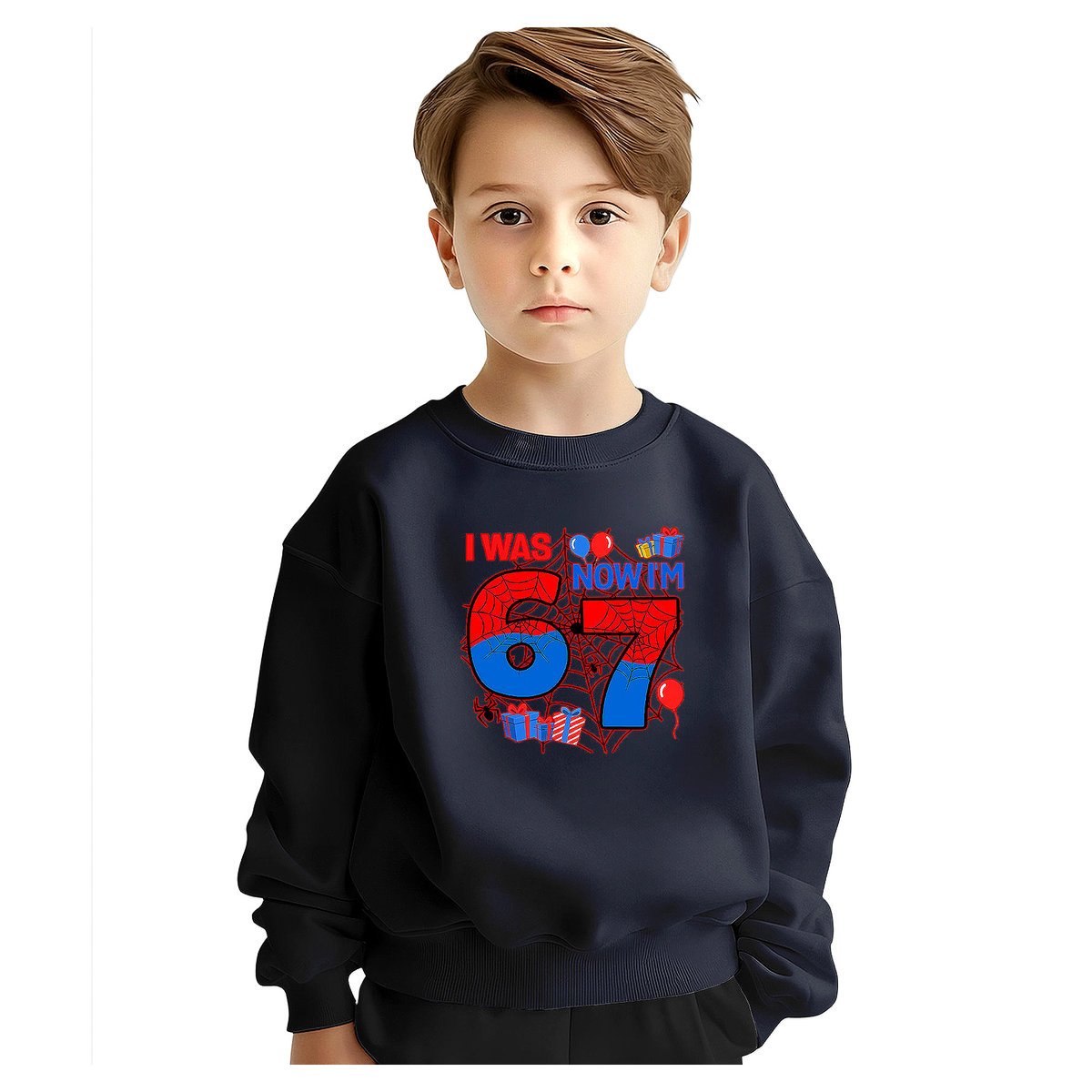 BLUZA DZIECIĘCA 67 SIX SEVEN VIRAL 122-128 DLA CHŁOPCA DZIEWCZYNKI