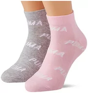 Skarpetki męskie - PUMA Unisex Quarter, Rose Water, 35/38 (2 sztuki), Woda różana, 38 EU - miniaturka - grafika 1