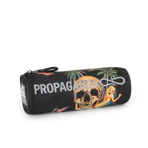Franco Cosimo Panini PROPAGANDA - Oficjalna torba szkolna Propaganda, piórnik na ramię Cannibal, lekki, kompaktowy, łatwy do przenoszenia i przechowywania w plecaku, praktyczne zamknięcie na suwak, 8