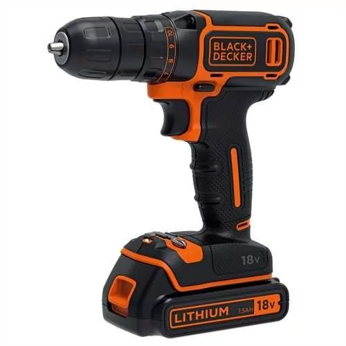 Black&Decker Wkrętarka 18 V (BDCDC18B-QW)