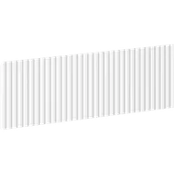 Fronty meblowe - Mexen Rivel front ryflowany do korpusu szafki łazienkowej 50 x 20 cm, biały mat - 91A20-0500-235-1-01 - miniaturka - grafika 1