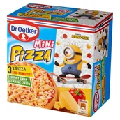 Dania mrożone - Dr. Oetker Mini pizza ser + pomidory 220 g (3 sztuki) - miniaturka - grafika 1