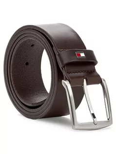 Paski - Tommy Hilfiger Pasek Męski New Denton Belt 4.0 E367863162 Brązowy - grafika 1