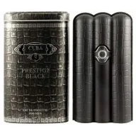 Wody i perfumy męskie - Cuba Prestige Black Woda toaletowa 90ml - miniaturka - grafika 1