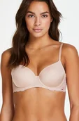 Biustonosze - Hunkemöller Biustonosz usztywniany z fiszbinami Angie Beżowy - miniaturka - grafika 1