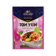 Kuchnie świata - SEN SOY Baza do zupy Tom Yum, łagodna 80g - Sen Soy 2579-uniw - miniaturka - grafika 1