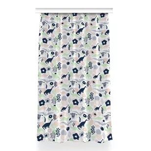 Klasyczna zasłona kolory Dinozaury dekor 150x260, Fabricsy - Zasłony - miniaturka - grafika 1