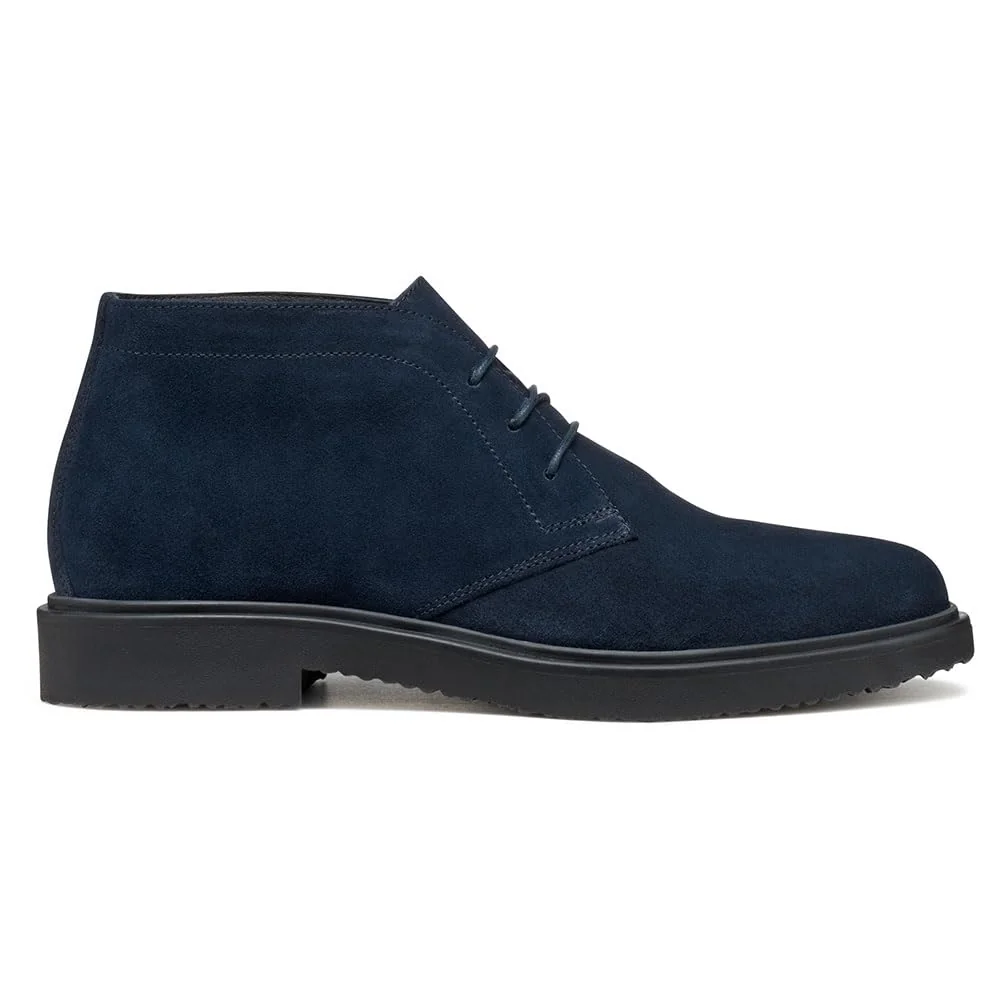Geox Męskie buty U MASSIMIANO Ankle Boot, granatowe, 43 EU, grantowy, 43 EU
