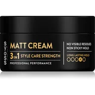 Kosmetyki do stylizacji włosów - Syoss Matt Cream 3in1 matowa krem do stylizacji 100ml - miniaturka - grafika 1
