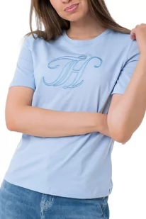 Koszulka damska Tommy Hilfiger Reg Small Th S-nk Top t-shirt-XS - Bluzki damskie - miniaturka - grafika 1