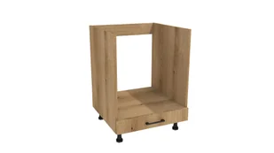 Szafka Dolna Pod Zabudowę Piekarnika Presto 60X82 Cm Płyta Laminowana Dąb Evoke - Meble kuchenne - miniaturka - grafika 1