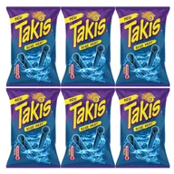 Chipsy - 6x Chipsy kukurydziane Tortilla TAKIS Blue Heat 100g - miniaturka - grafika 1