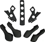 Odzież motocyklowa - Leatt kask rowerowy z Dri-lex, MTB DBX 3.0 Enduro, watowanie unisex, dla dorosłych, S czarny - miniaturka - grafika 1