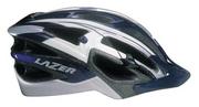 Kaski rowerowe - Lazer Kask, MTB Revolution, srebrno-niebieski, 53-56 cm - miniaturka - grafika 1