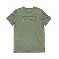 Koszulki sportowe męskie - Koszulka męska Devold Active "Outline" Tee Man Rozmiar: XL / Kolor: zielony/czarny - miniaturka - grafika 1