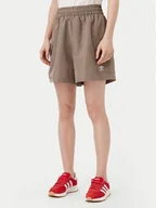 Spodenki damskie - adidas Szorty sportowe Essentials Woven JD0790 Beżowy Loose Fit - miniaturka - grafika 1