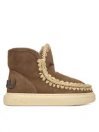 Śniegowce damskie - Mou Śniegowce MU.FW411001A Szary - miniaturka - grafika 1