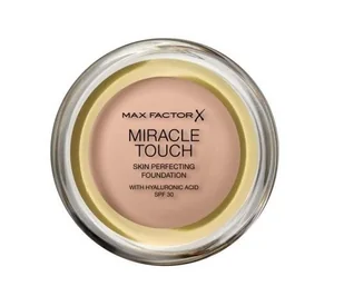 Max Factor Miracle Touch Foundation podkład z kwasem hialuronowym dla gładkiej i równomiernej skóry, 1 opakowanie (1 x 12 g) - Pudry do twarzy - miniaturka - grafika 7