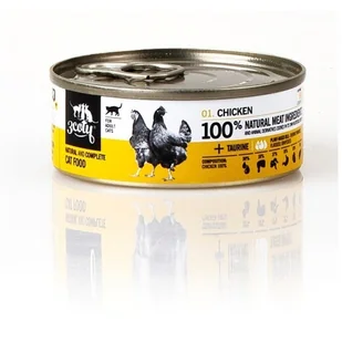 3Coty CHICKEN with hearts for Adult cats 80g - Mokra karma dla kotów - miniaturka - grafika 1