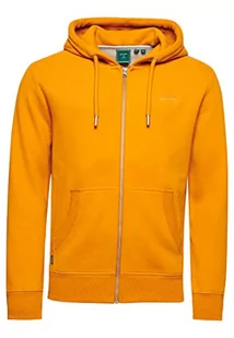 Superdry Sudadera Con Cremallera Sportowa bluza męska, Thrift Gold Wrzos, L - Bluzy męskie - miniaturka - grafika 1