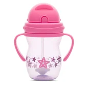 Kubki dla dzieci - KUBEK ZE SŁOMKĄ NIEKAPEK Z OBCIĄŻNIKIEM LORELLI .BOX - miniaturka - grafika 1